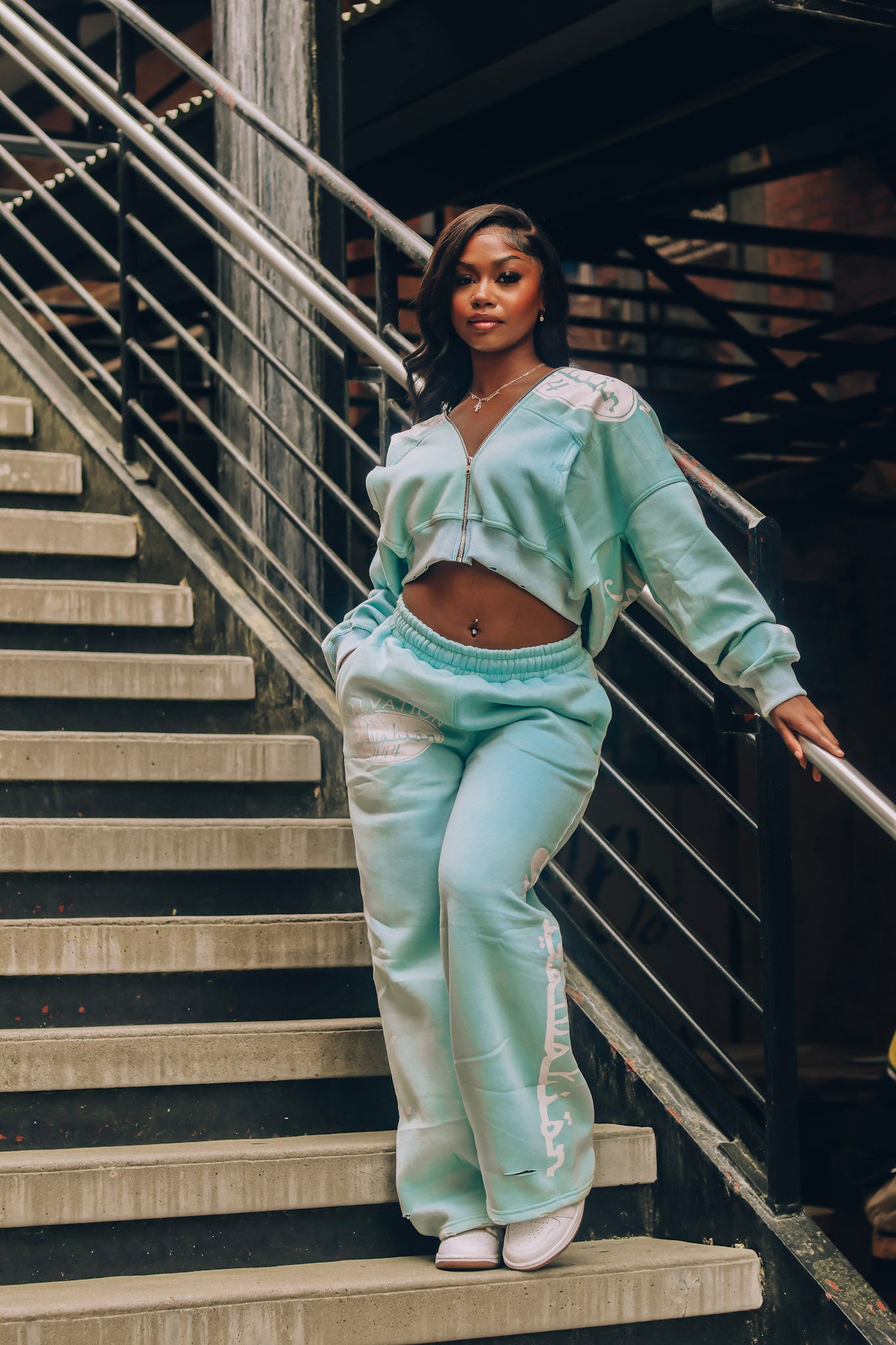 Baby Blue Sweatsuit`s