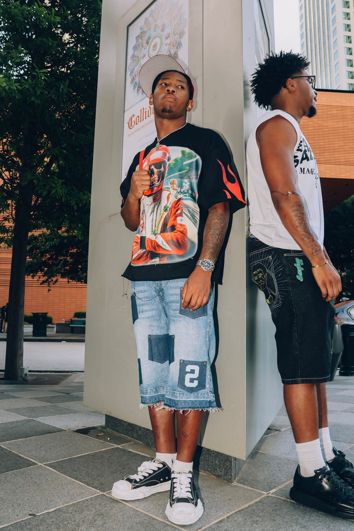 Lightweight Baggy Style Denim Jorts