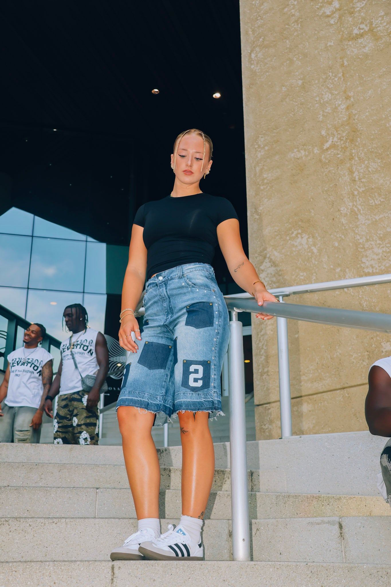 Lightweight Baggy Style Denim Jorts