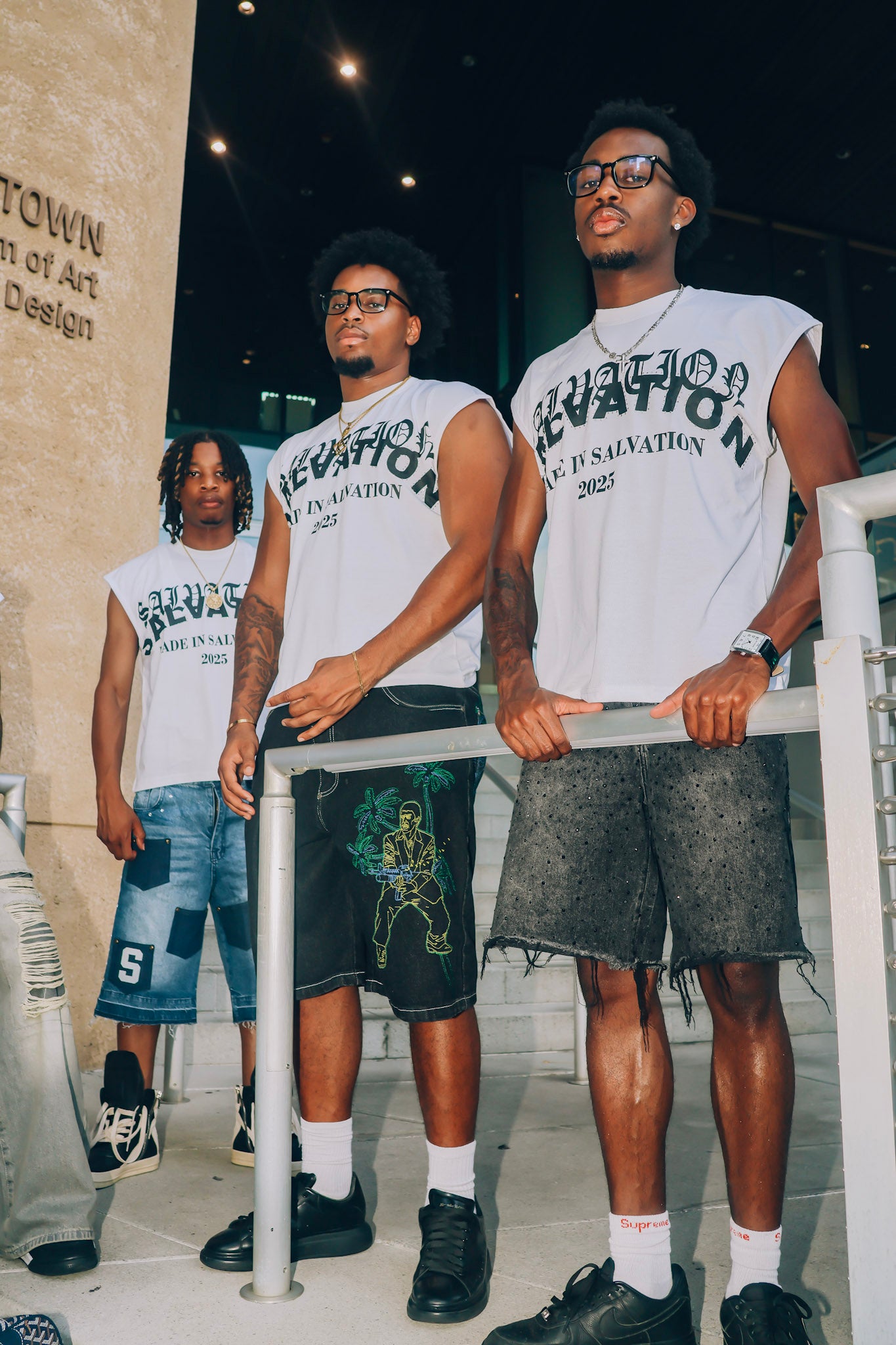 Sleeveless Lightweight Rhinestone Shirt