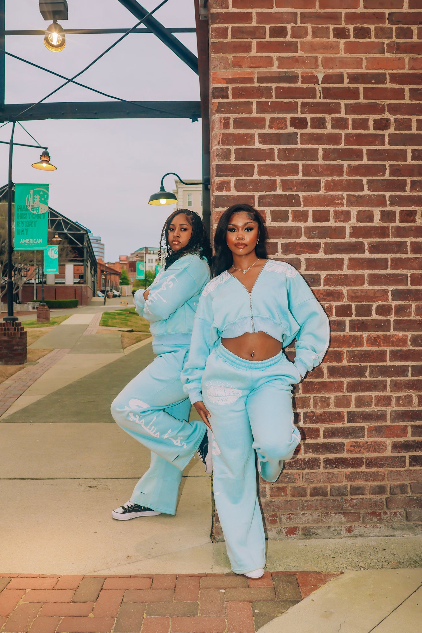 Baby Blue Sweatsuit`s